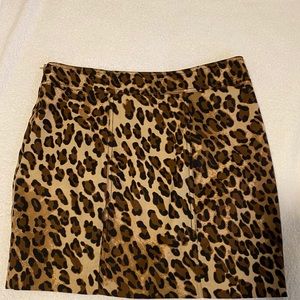 Mini Skirt - Animal Print